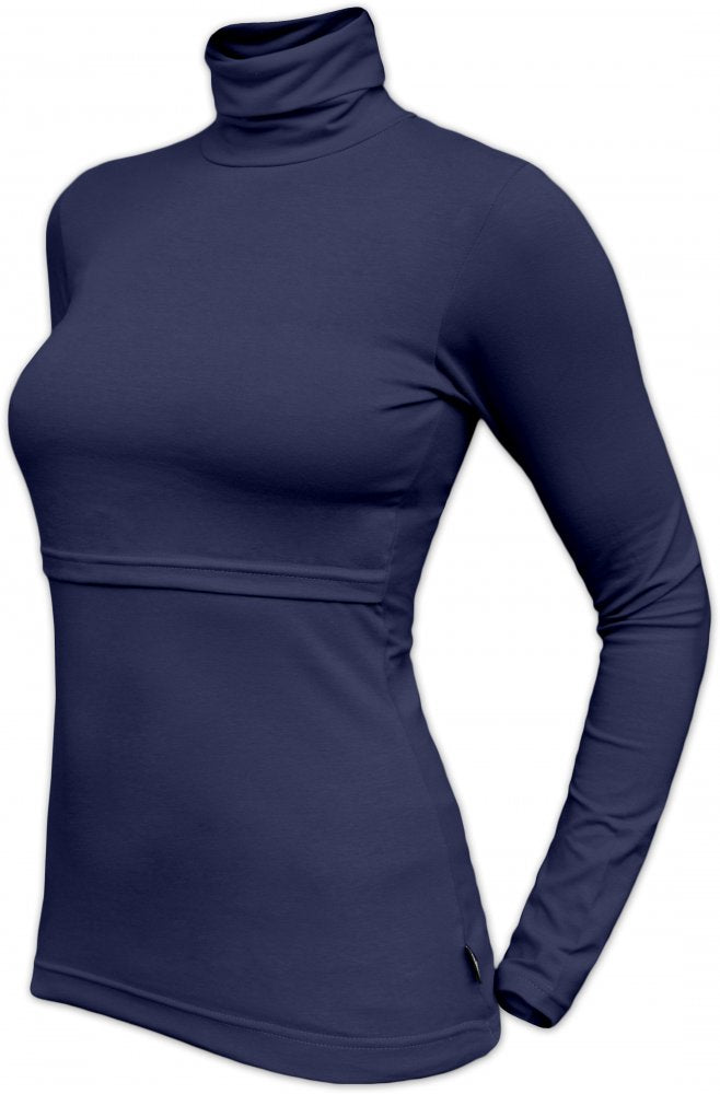 Gola de amamentação Kateřina - Azul-escuro - L/XL