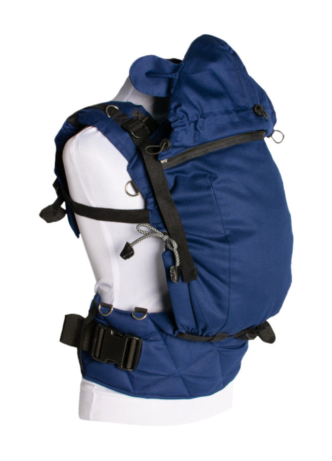 Monkey Mum® Capuz leve para o porta-bebés Carrie - Azul-marinho