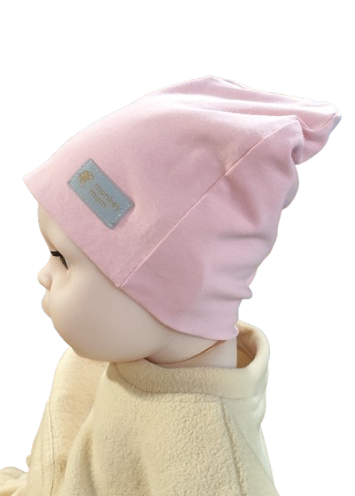 Gorro Monkey Mum® - Rosa-claro
