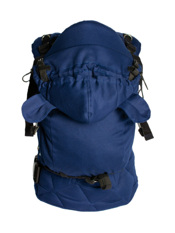 Monkey Mum® Capuz leve para o porta-bebés Carrie - Azul-marinho