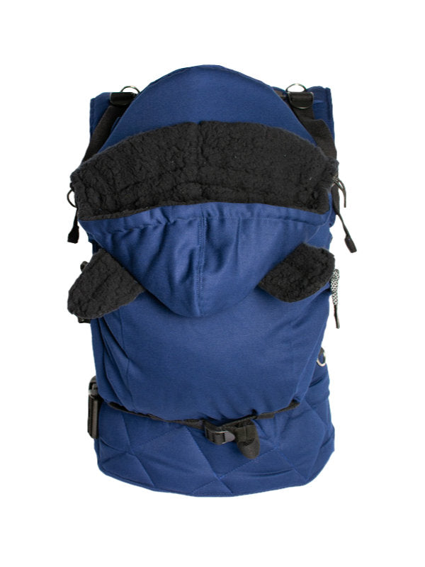 Monkey Mum® Capuz térmico para o porta-bebés Carrie - Azul-marinho