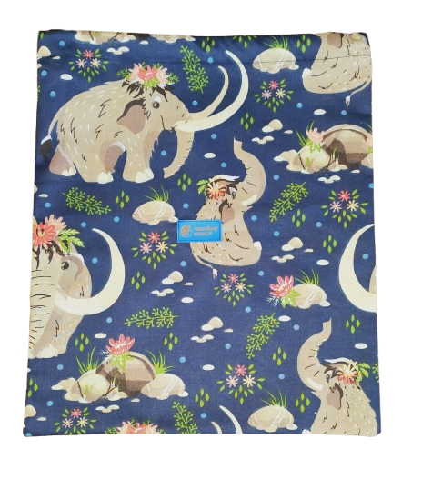 Saco de pano Monkey Mum® - Mamutes