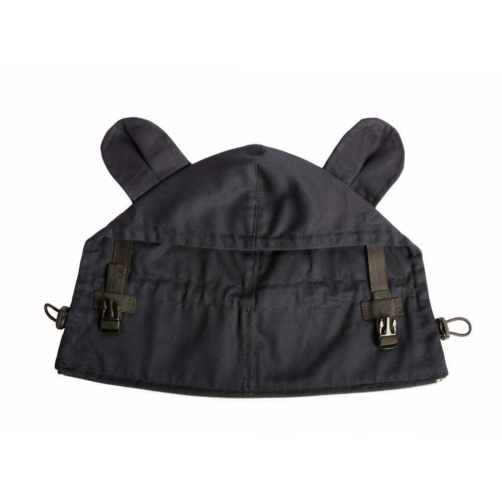 Monkey Mum® Capuz leve para o porta-bebés Carrie - Escuridão prateada