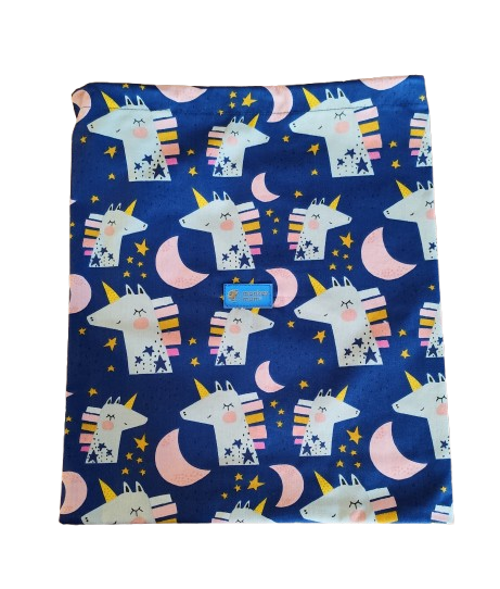 Saco de pano Monkey Mum® - Unicórnio