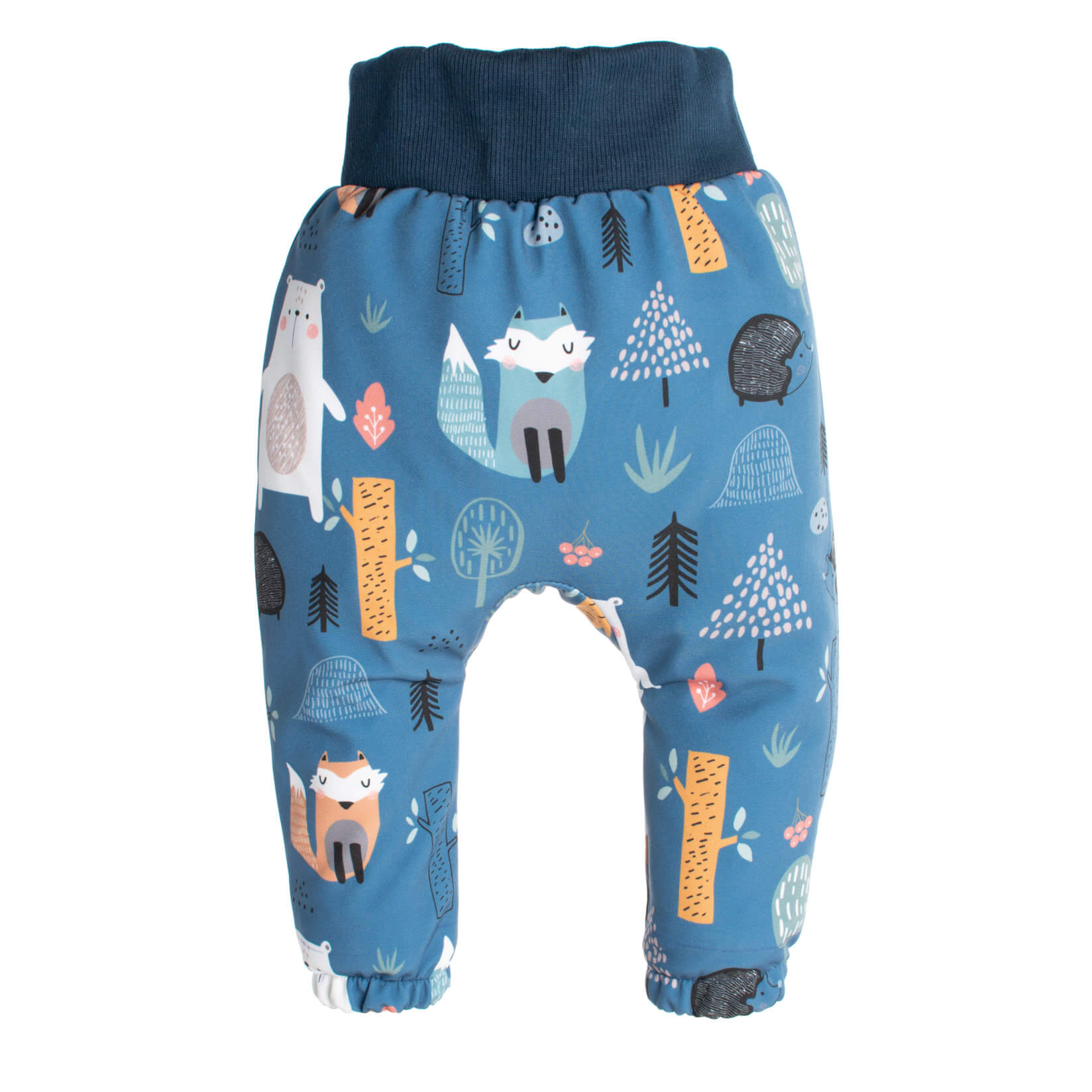 Calças de softshell para criança com membrana Monkey Mum® - Animais noturnos
