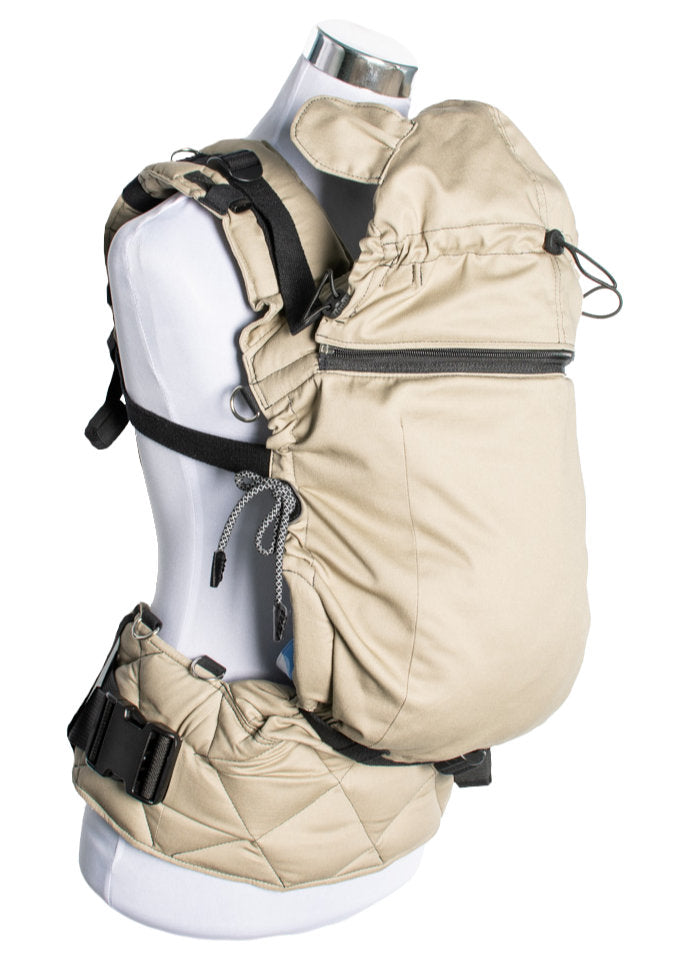 Capuz leve Monkey Mum® para porta-bebés Carrie - Areia do deserto