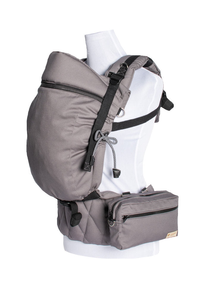 Monkey Mum® Bolsa multifuncional para a cintura para o porta-bebés Carrie - Brisa fresca