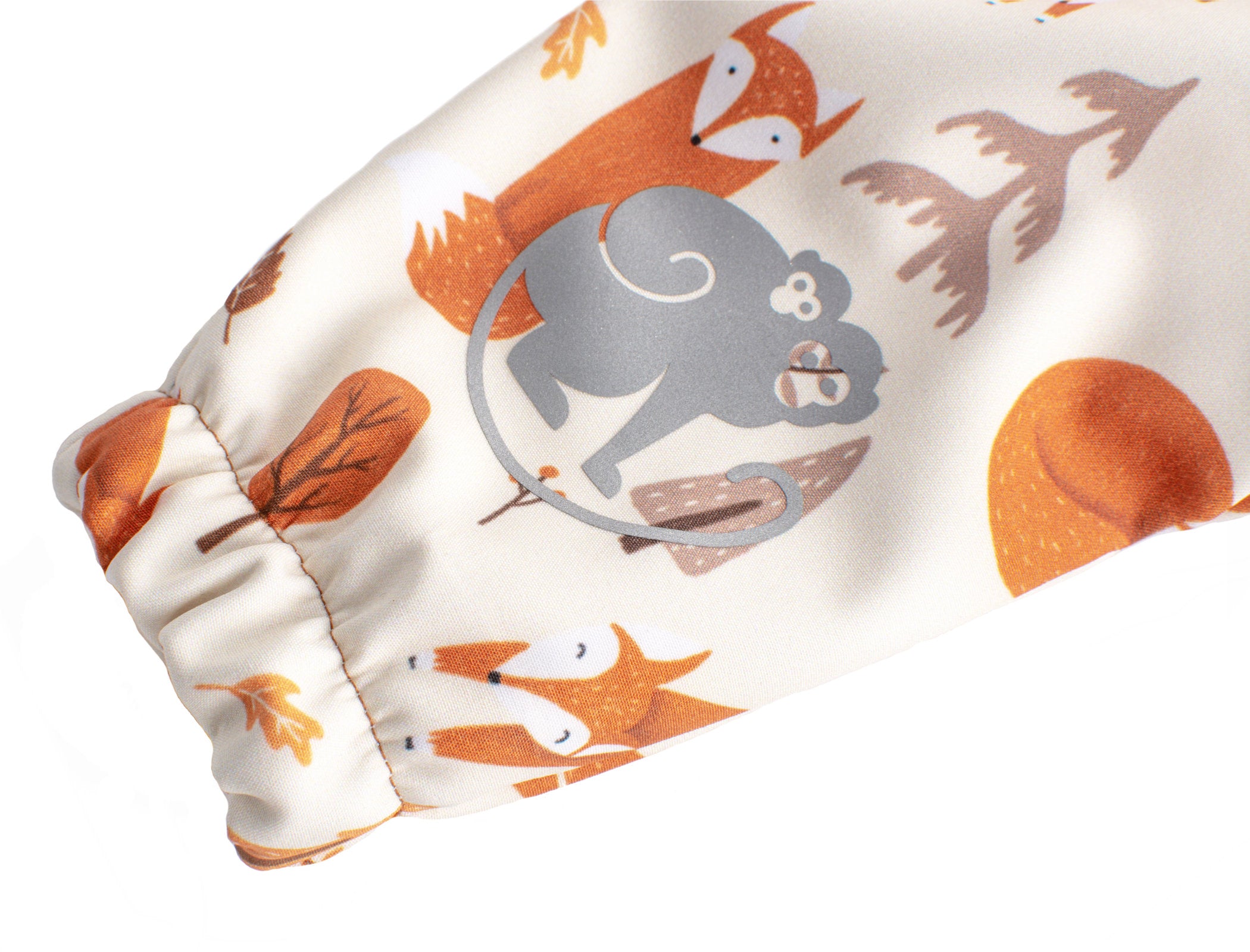 Calças de softshell para criança com membrana Monkey Mum® - Brincadeiras de raposa