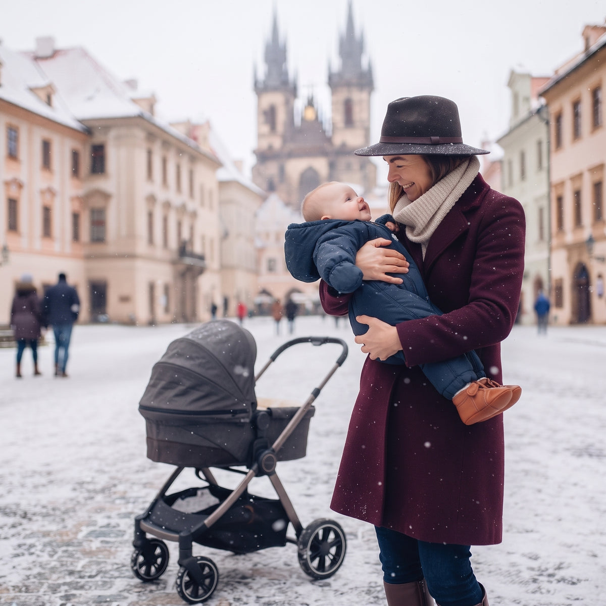 Monkey Mum® Fato-macaco infantil de inverno em softshell com forro de borrego - Programa de fim de tarde de conto de fadas - tam. 62/68, 74/80