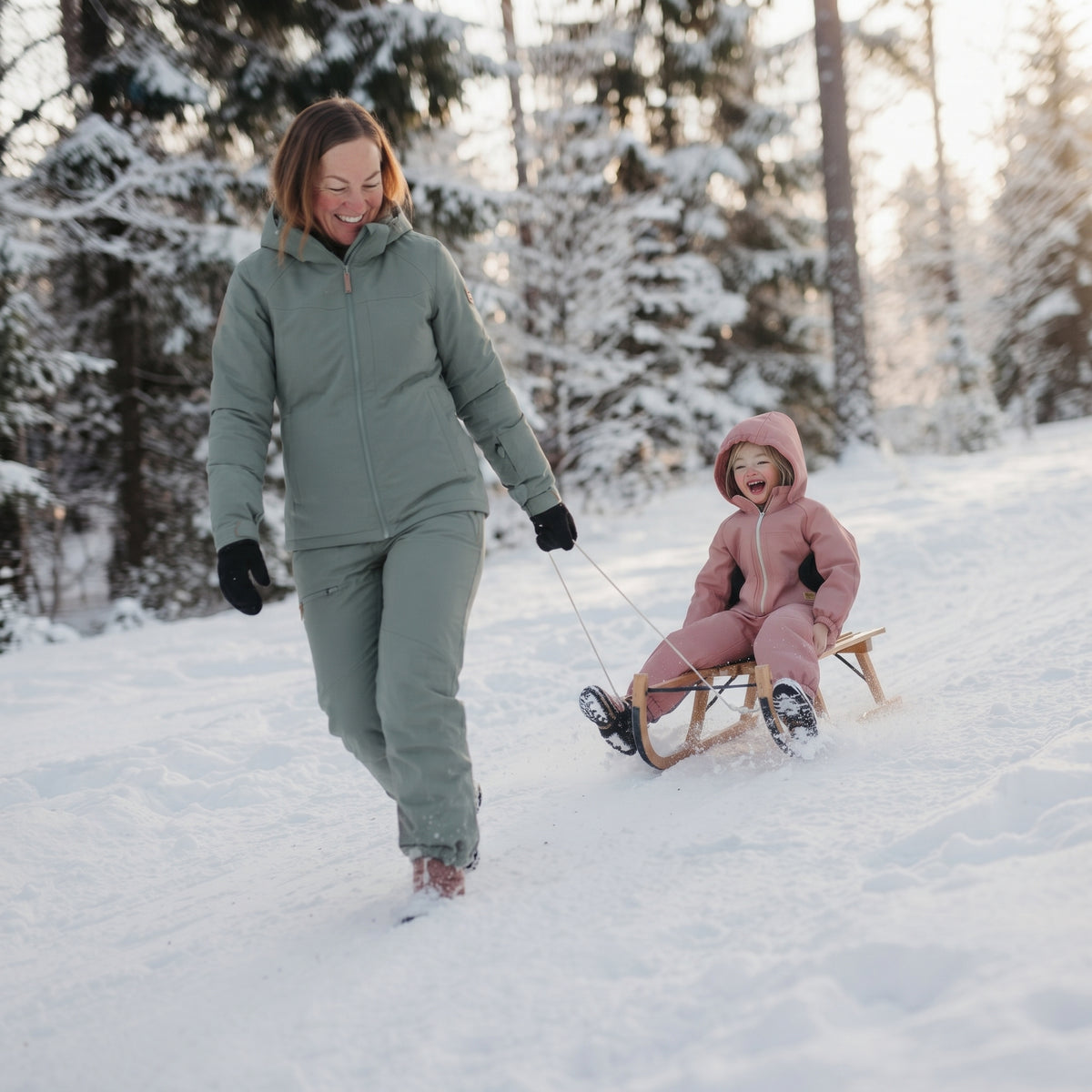 Monkey Mum® Fato-macaco infantil de inverno em softshell com forro de borrego - Ovelhinha cor-de-rosa - tam. 98/104, 110/116