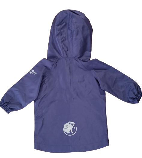 Monkey Mum® Casaco corta-vento com manga raglã - Roxo-escuro
