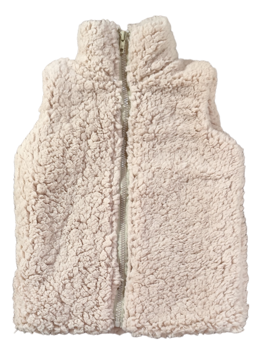 Colete de borreguito Monkey Mum® - Bege