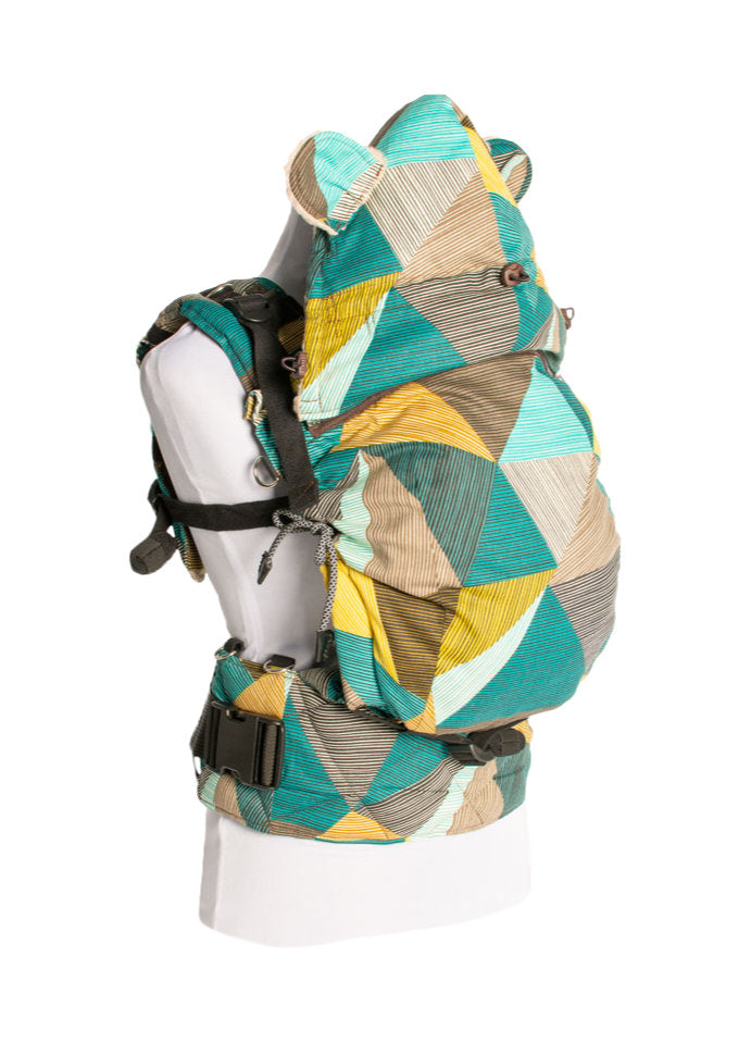 Monkey Mum® Capuz térmico para o porta-bebés Carrie - Encanto da geometria