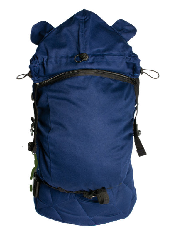 Monkey Mum® Capuz leve para o porta-bebés Carrie - Azul-marinho