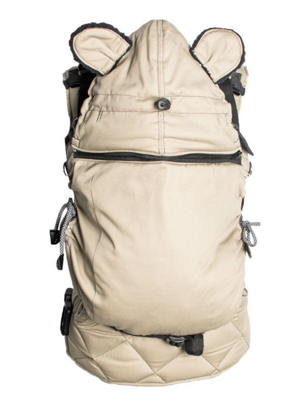 Monkey Mum® Capuz térmico para o porta-bebés Carrie - Areia do deserto
