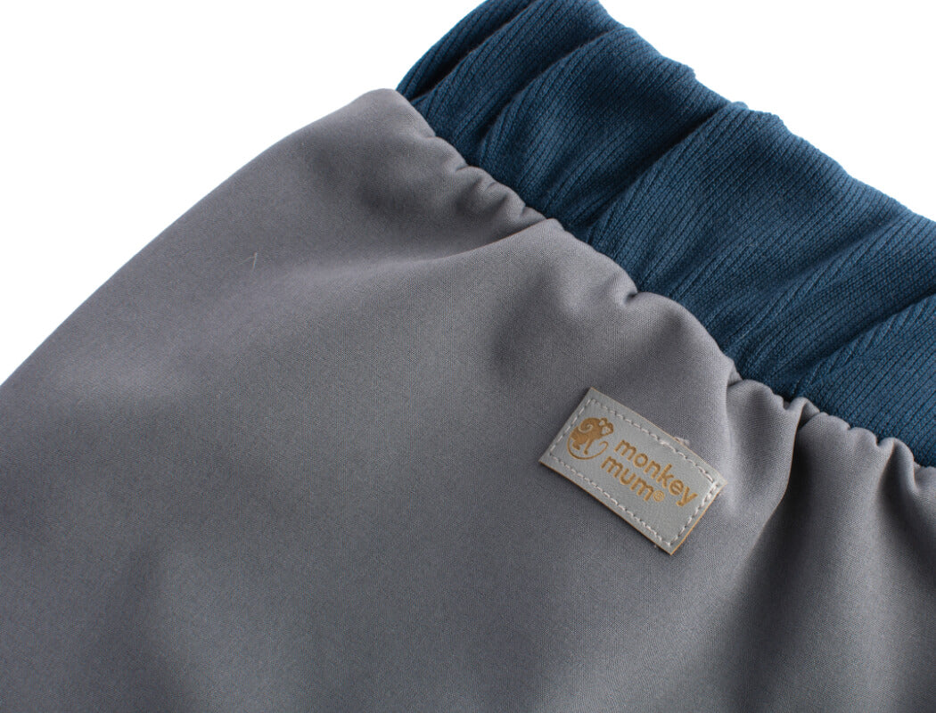 Calças de softshell para criança com membrana Monkey Mum® - Passeio misterioso