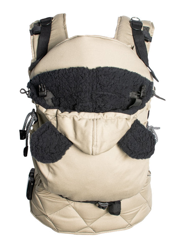 Monkey Mum® Capuz térmico para o porta-bebés Carrie - Areia do deserto
