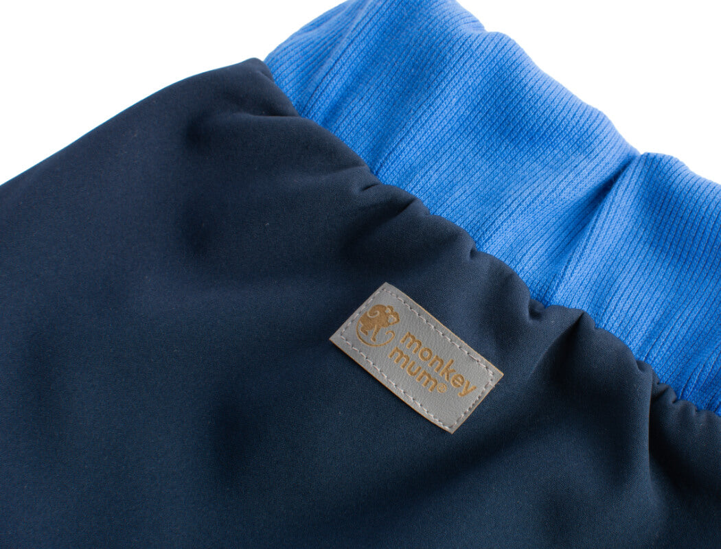 Calças de softshell para criança com membrana Monkey Mum® - Céu noturno