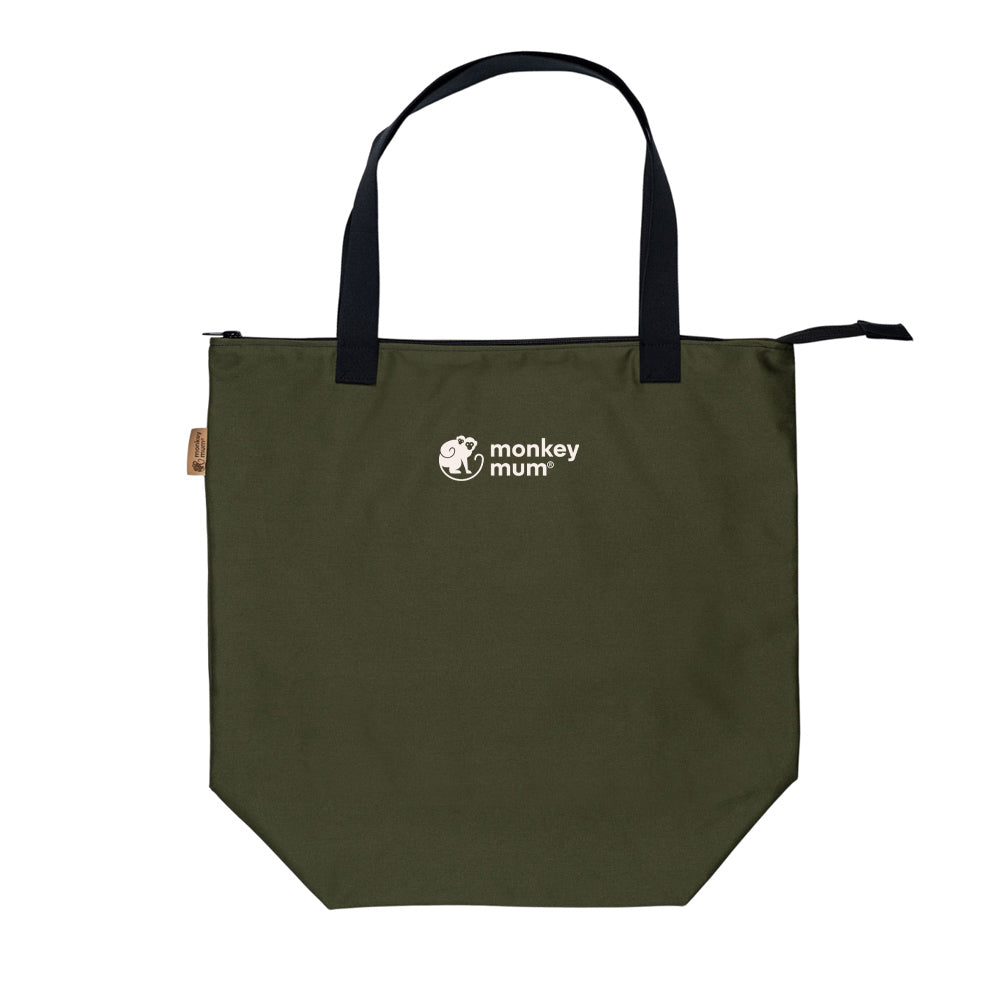 Monkey Mum® Pequeno saco de pano para acessórios Carrie - Cores da floresta