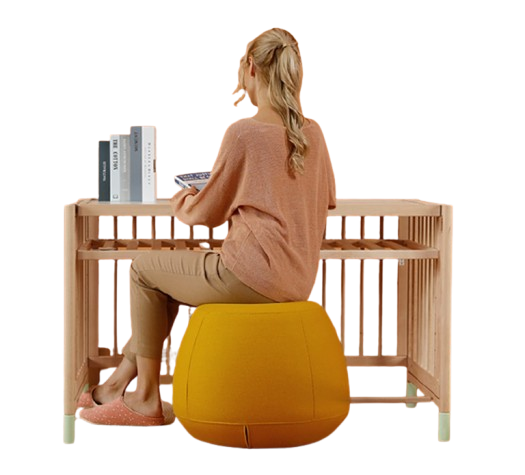 Berço infantil 3 em 1 - Maciço - 120x60 cm