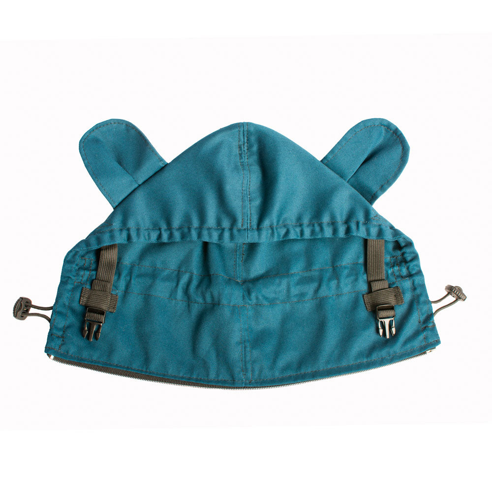 Monkey Mum® Capuz leve para o porta-bebés Carrie - Água azul-turquesa