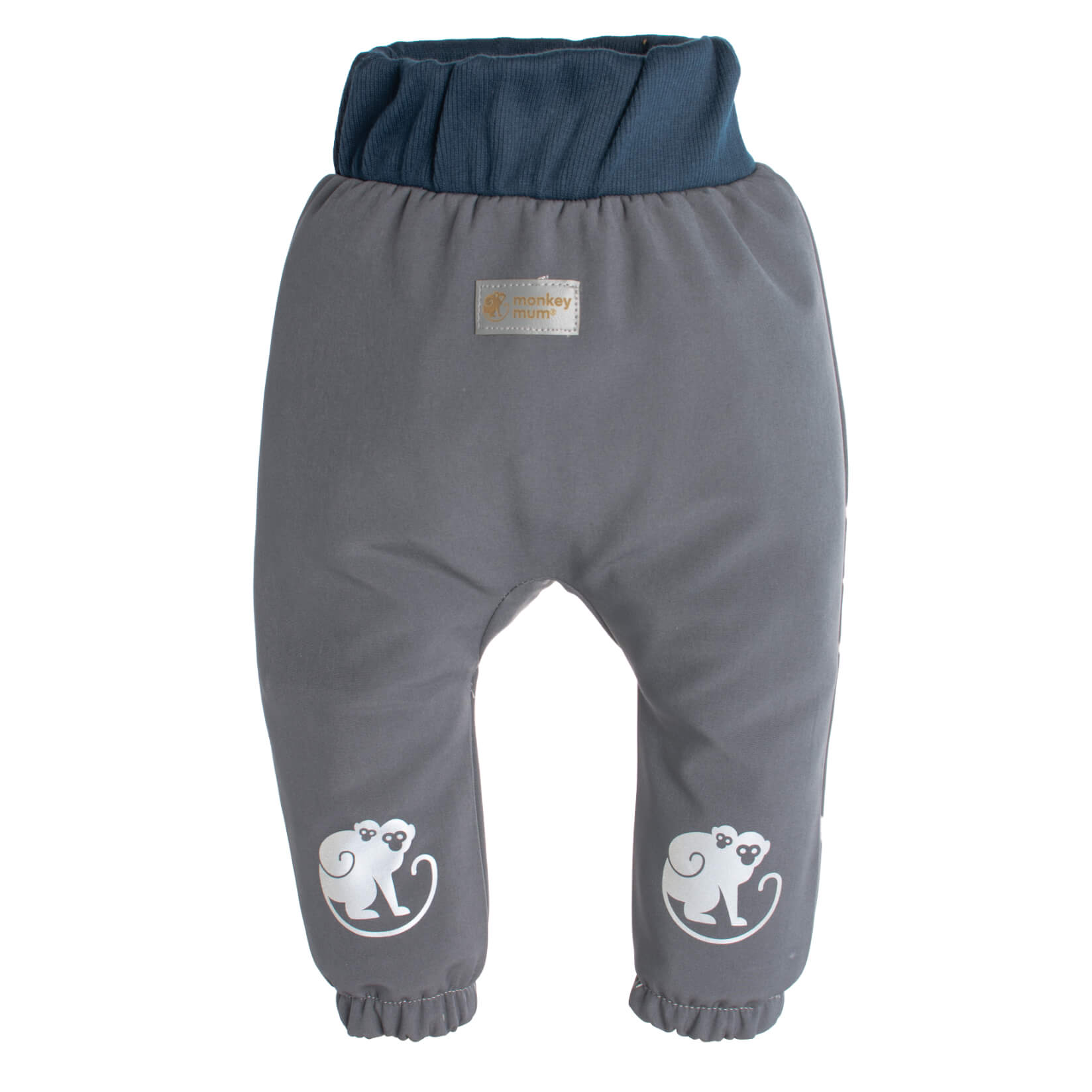 Calças de softshell para criança com membrana Monkey Mum® - Passeio misterioso
