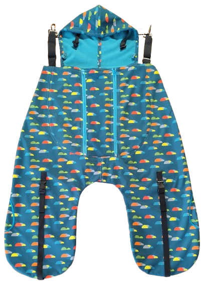 Monkey Mum® Bolsa térmica de softshell para porta-bebés ou para o carrinho Carrie - Tartaruguinha