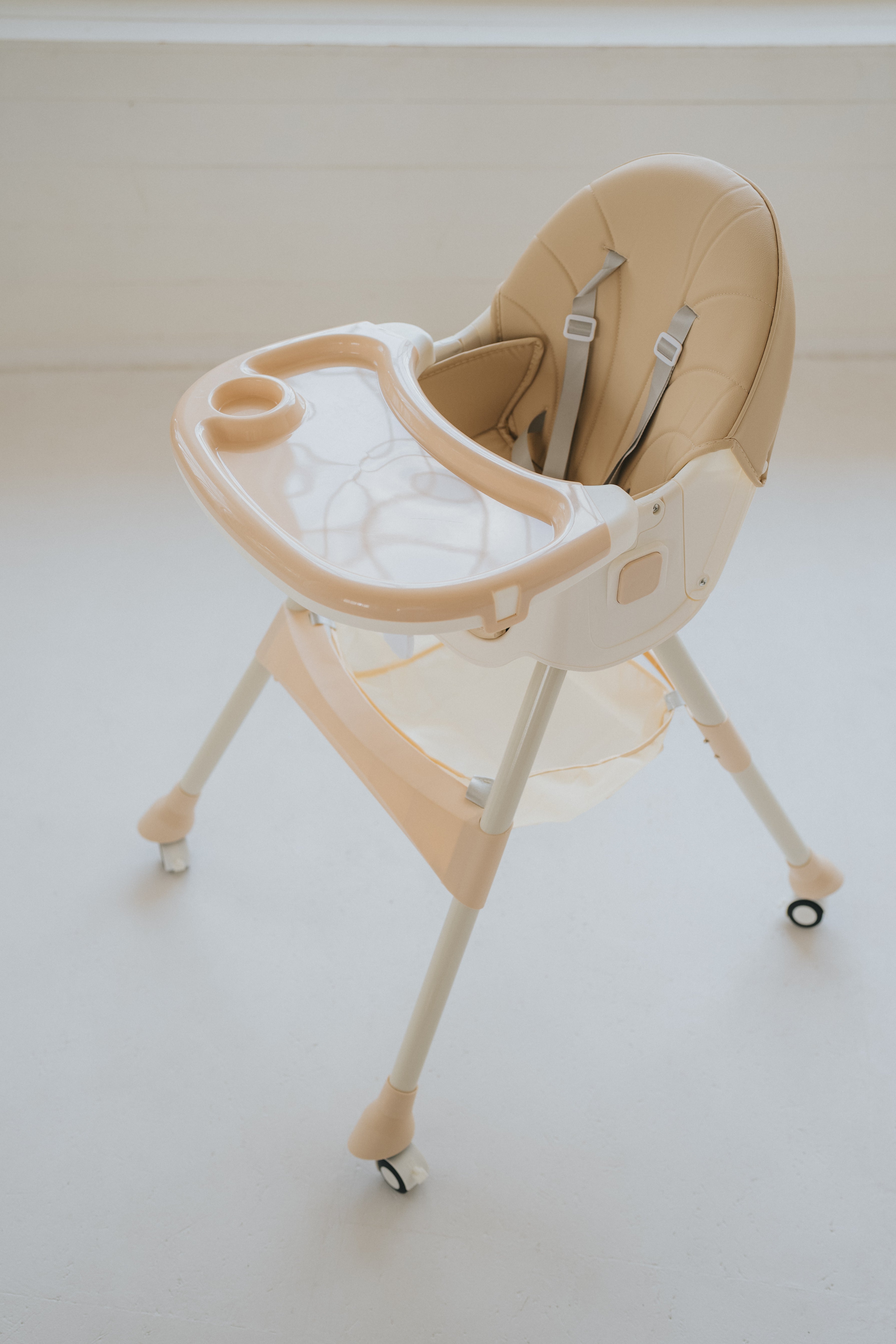 Cadeira de alimentação infantil 2 em 1 Comfort - Rosa