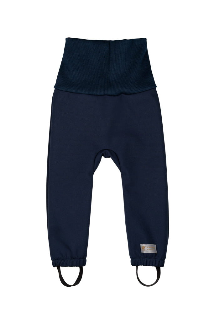 Calças softshell infantis ajustáveis com membrana Monkey Mum® - Céu noturno