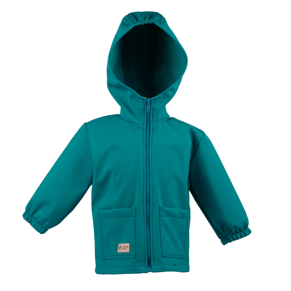 Casaco de softshell para criança com membrana Monkey Mum® - Lagarto alegre