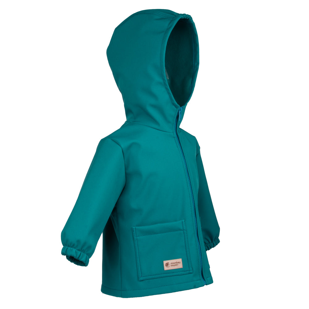 Casaco de softshell para criança com membrana Monkey Mum® - Lagarto alegre