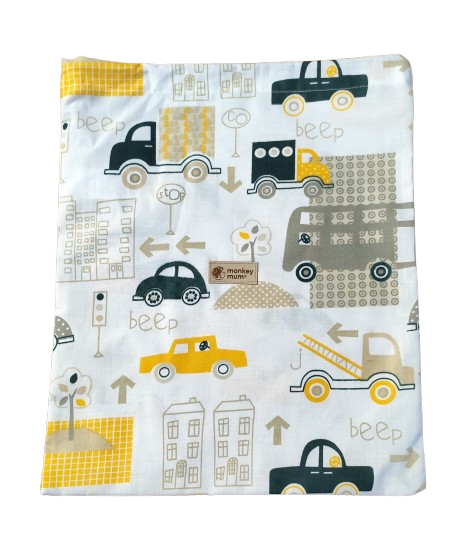 Saco de pano Monkey Mum® - Transportes urbanos