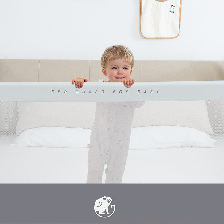 Barreira de cama Monkey Mum® Popular - cinzento claro