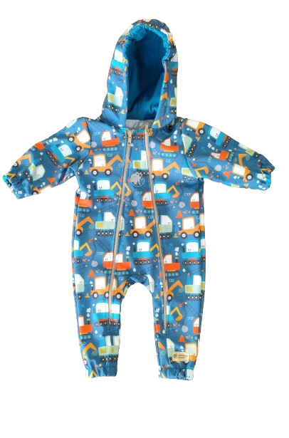 Monkey Mum® Fato-macaco em softshell com membrana – Estaleiro divertido - tam. 62/68, 74/80