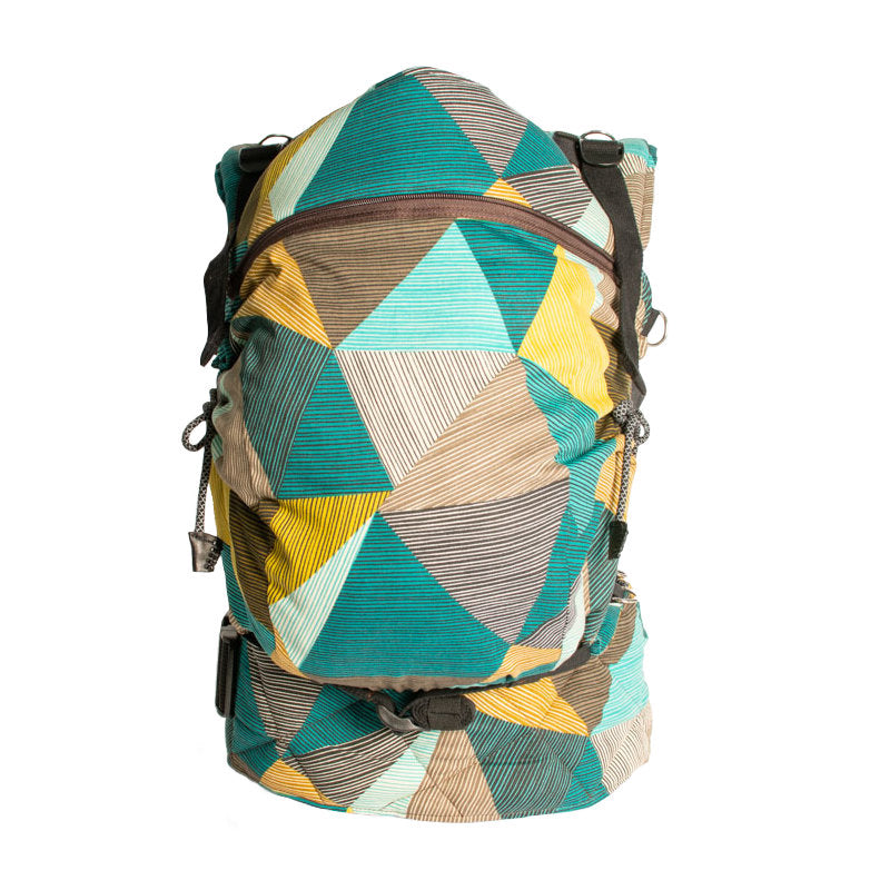 Monkey Mum® Porta-bebés ergonómico extensível Carrie - Charme geométrico