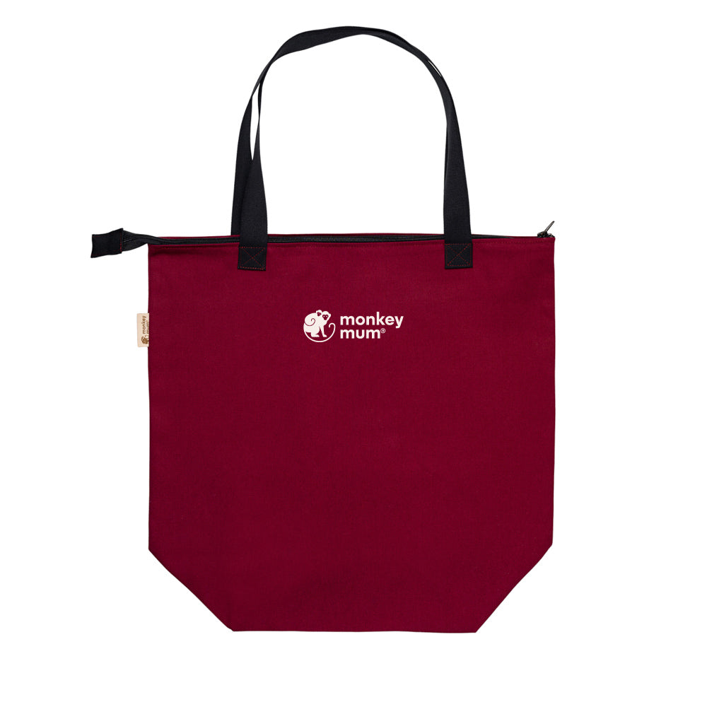 Monkey Mum® Pequeno saco de pano para acessórios Carrie - Céu do entardecer