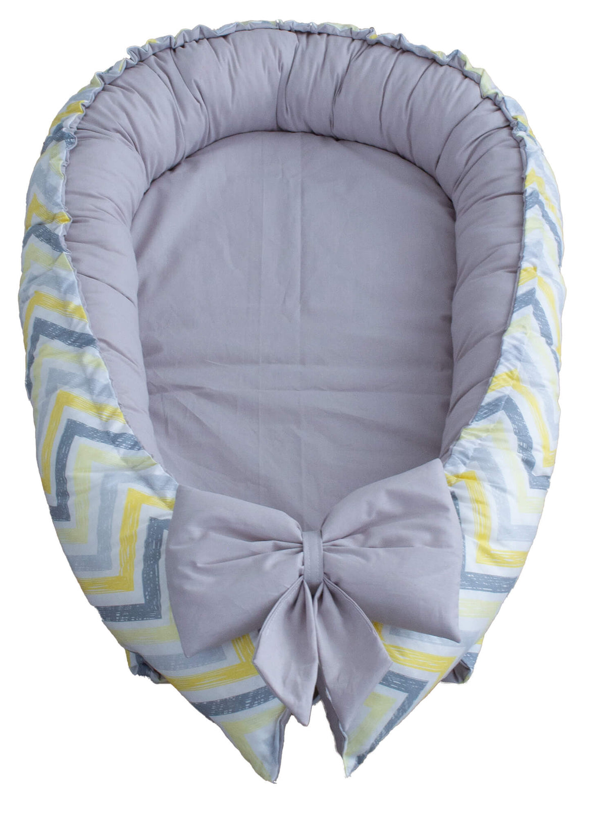 Nest - Ziguezague amarelo cinza