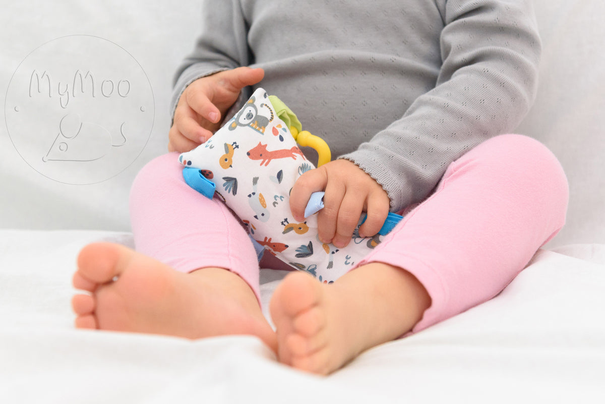 MyMoo Almofada sensorial Montessori - Animais