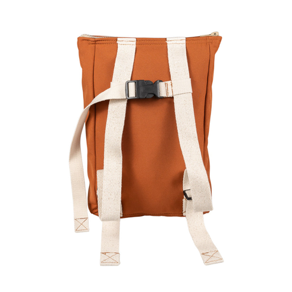 Mochila softshell infantil Monkey Mum® - Folhas de outono