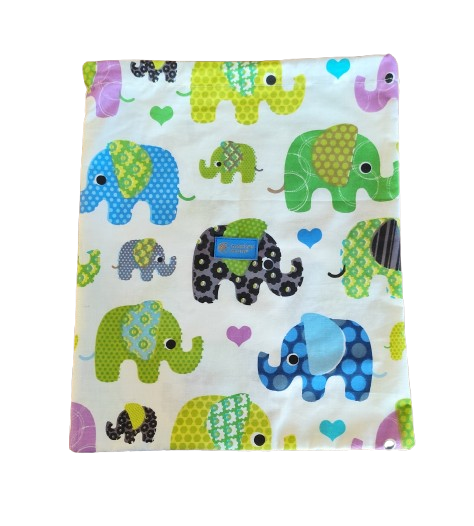 Saco de pano Monkey Mum® - Elefante alegre