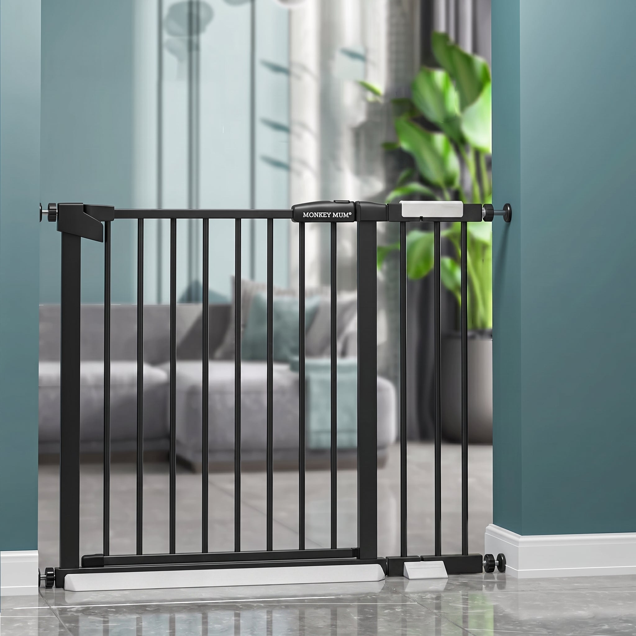 Barreira de segurança Monkey Mum® – Preta