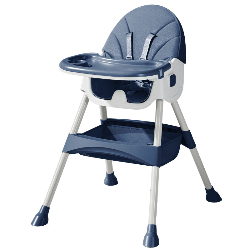 Cadeira de refeição infantil 2 em 1 Comfort - Azul - desembalada