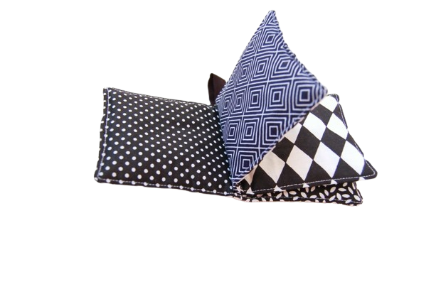MyMoo Mini soft book - Preto e branco