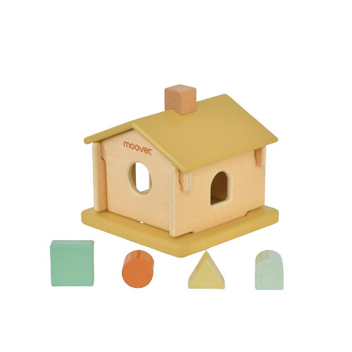 Moover Caixa de classificação - Casa marrom