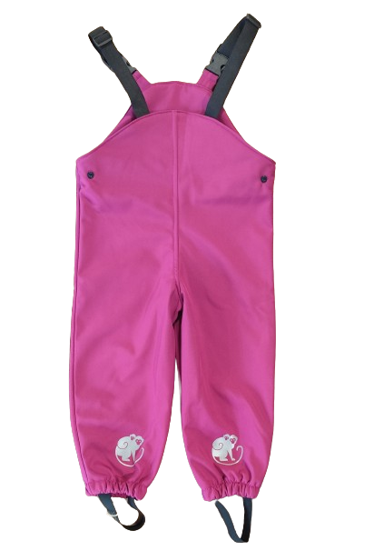 Monkey Mum® Jardineiras softshell com membrana - Framboesa suculenta