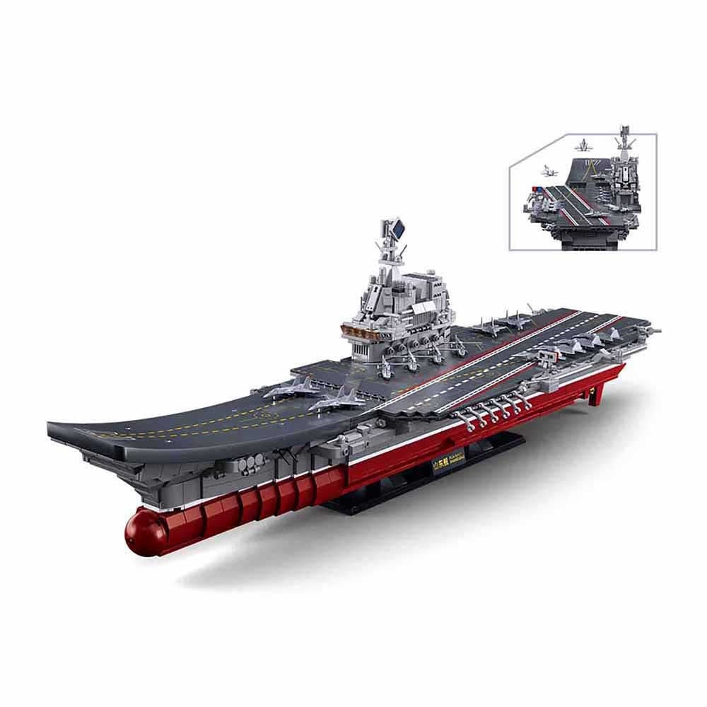 Sluban Model Bricks M38-B1189 Porta-aviões Shandong