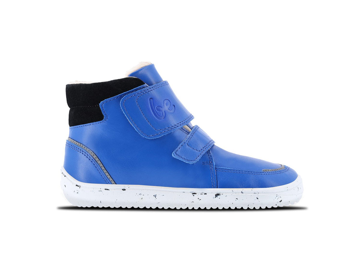Be Lenka Calçado infantil descalço de inverno Panda 2.0 - Azul e Branco