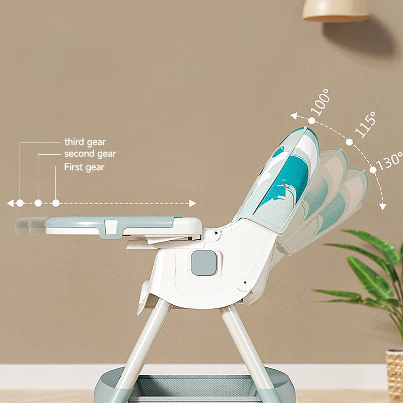 Cadeira de refeição infantil 2 em 1 Comfort - Verde Ornamento