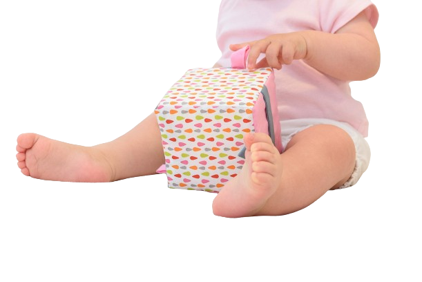 MyMoo Cubo sensorial Busy cube - Gotas