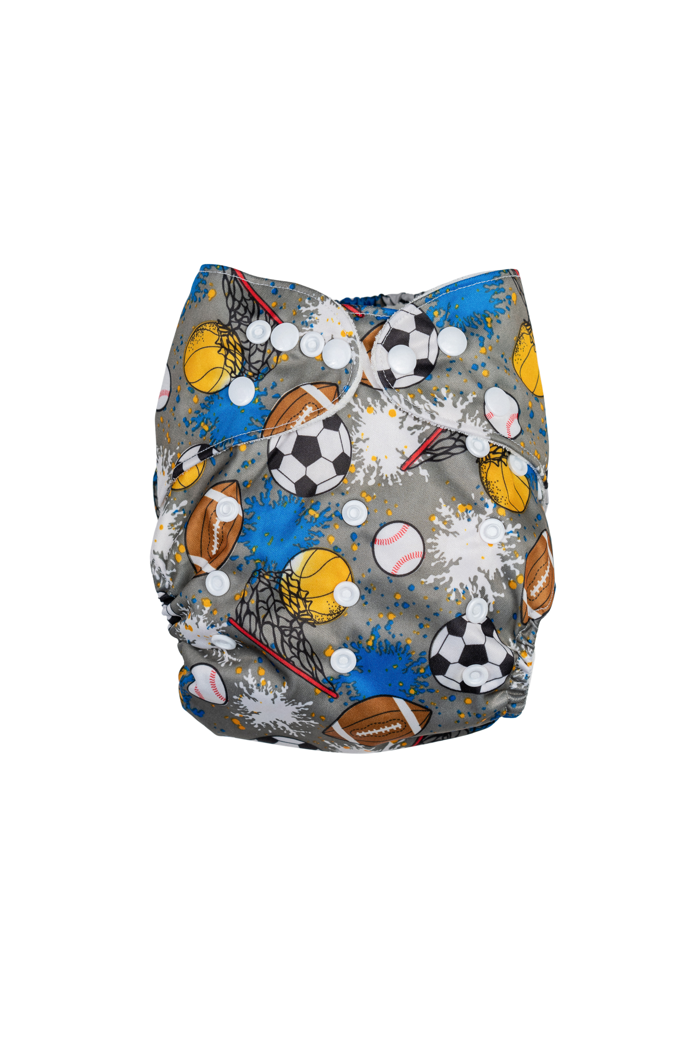 Fralda de pano de bambu extensível - Rolar com o balão